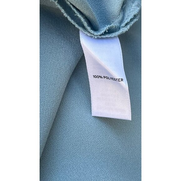 Valette Women's Blue Tourmaline Strappy Tunic Top Size XS - Picture 5 of 12